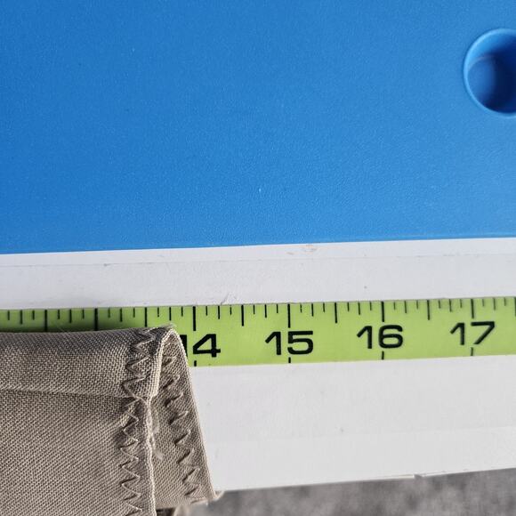 Nike Womens Bermuda Golf Shorts Size 4 Zip Pockets Zig Zag Stitch Dri Fit Classy - Picture 13 of 13